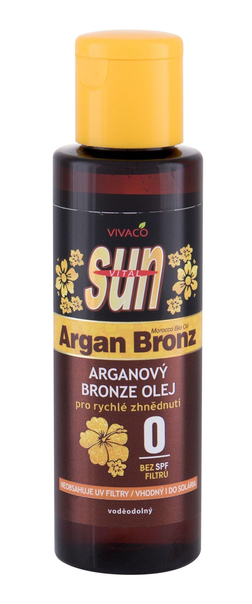 Vivaco Sun Argan Bronz Oil Sun Losjonas kūnui unisex, 100 ml