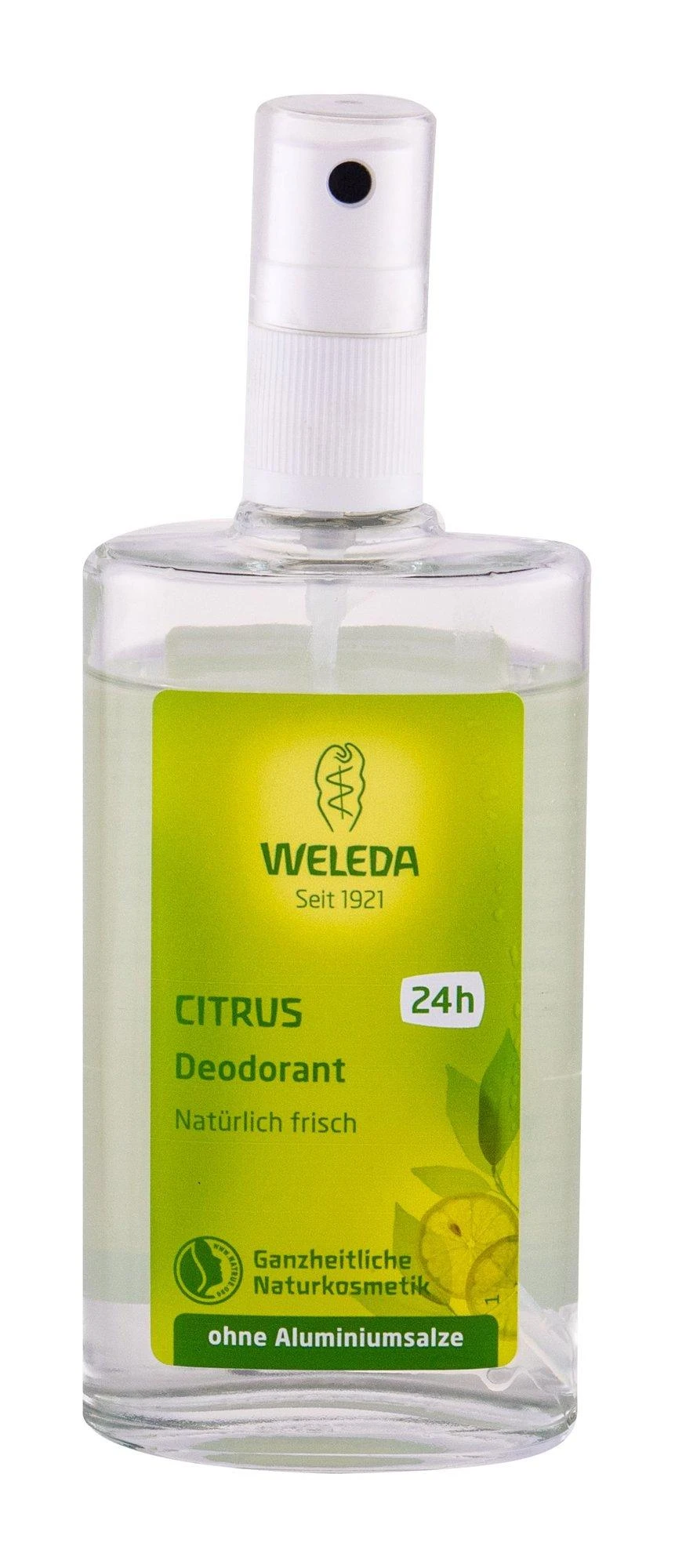 Weleda citrusinis dezodorantas purškiamame buteliuke