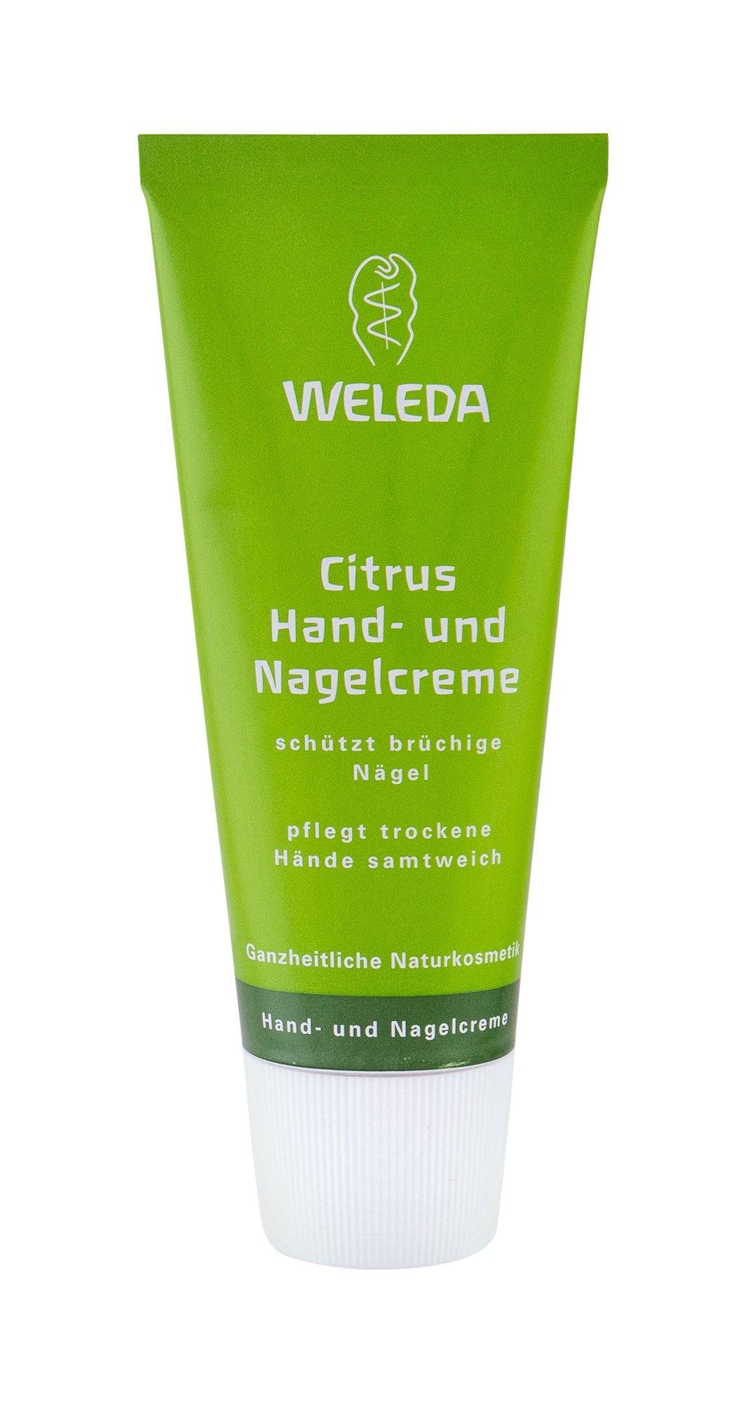 Weleda Citrus Hand and Nail Hand Kreminis moterims, 50 ml