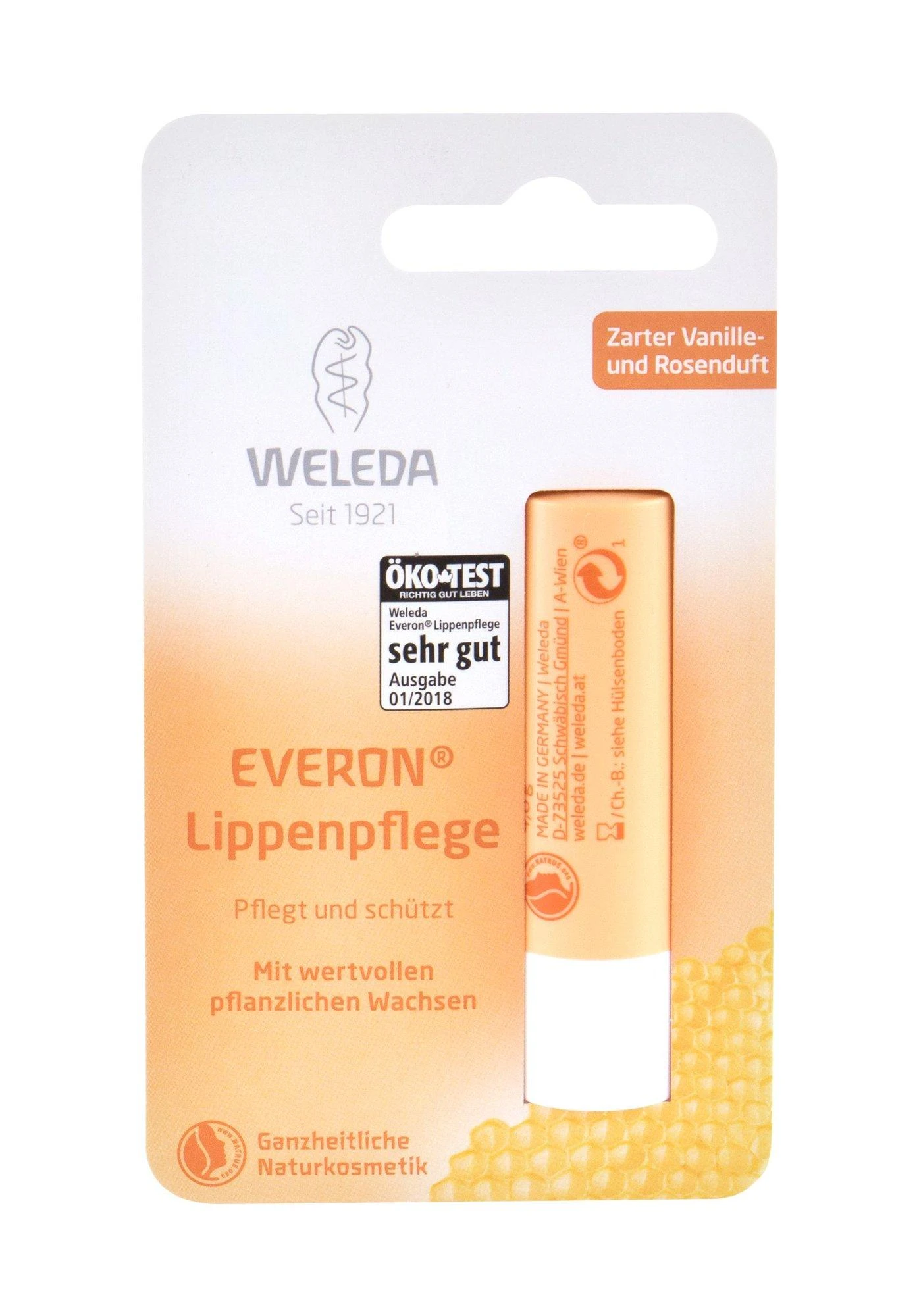 Weleda Everon Lūpų balzamas, 4.8 g
