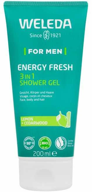 Weleda Men Energy Fresh 3in1 Dušo želė Dušo želė vyrams, 200 ml