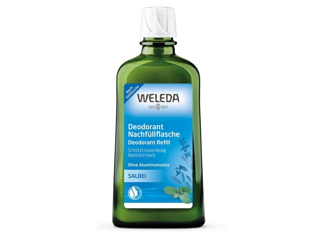Weleda šalavijų dezodoranto papildymo buteliukas 200 ml
