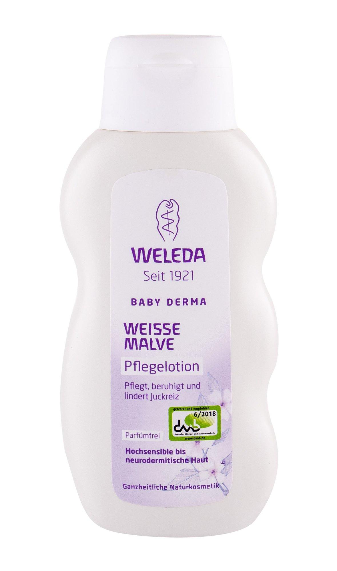 "Weleda" baltosios malvos kūno losjonas 200ml