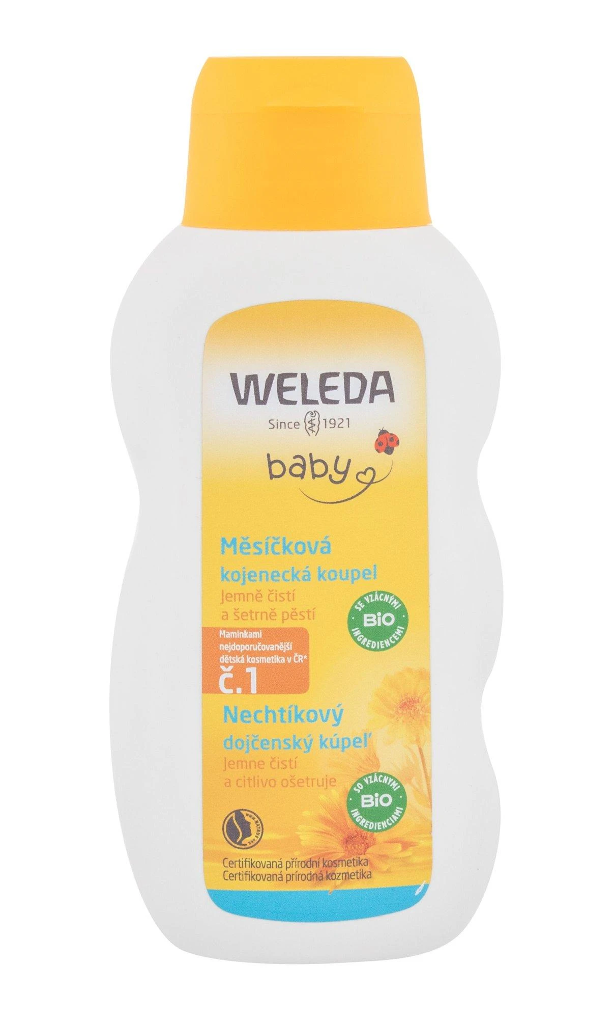 "Weleda" kreminė medetkų prausimosi priemonė kūdikiams 200ml