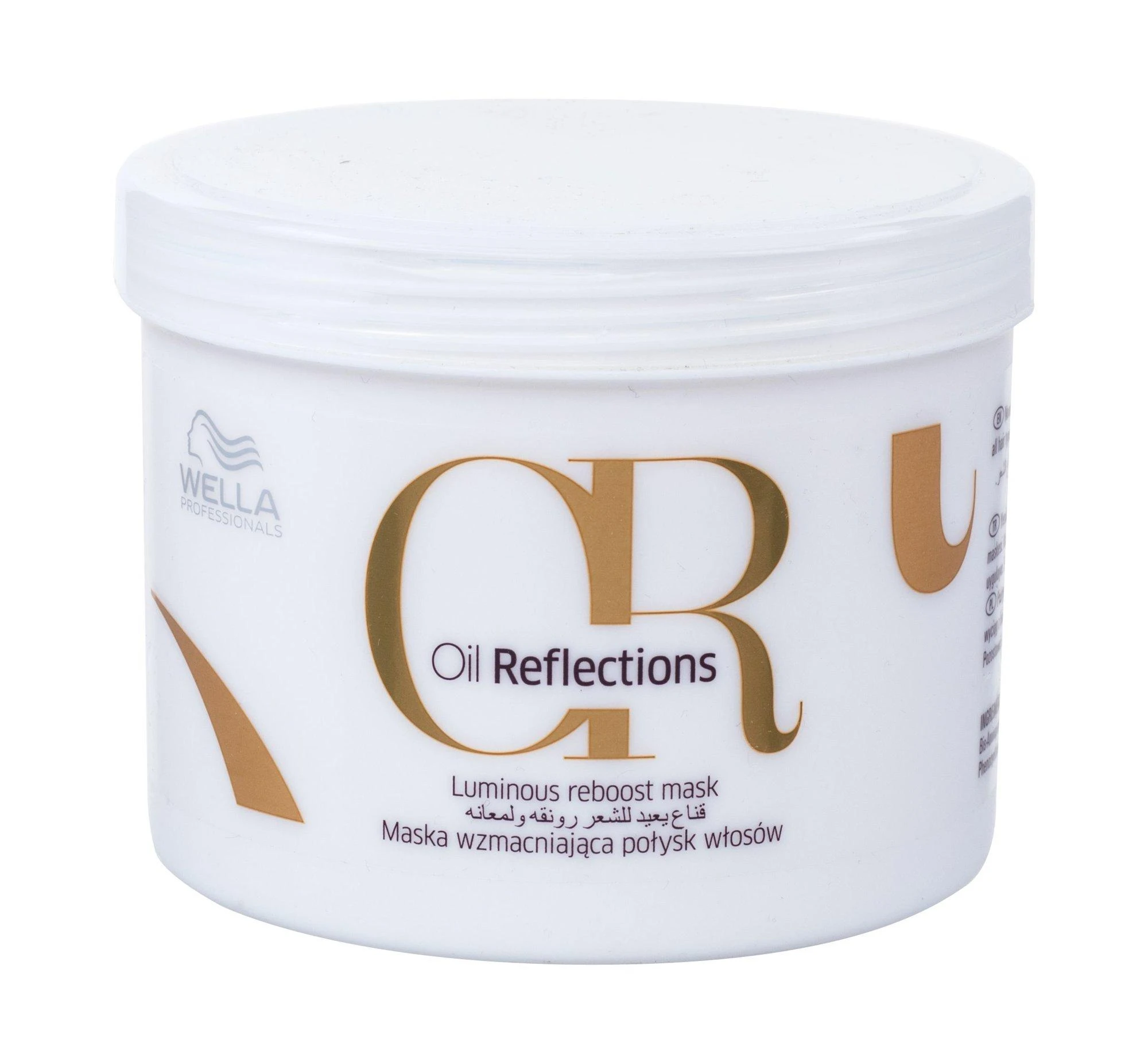 Wella Professionals Maitinamoji kaukė visiems plaukų tipams „Oil Reflection“ (Luminous Reboost kaukė), 500 ml