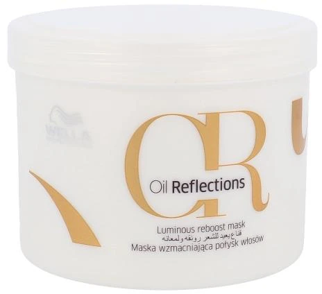 Wella Professionals Maitinamoji kaukė visiems plaukų tipams „Oil Reflection“ (Luminous Reboost kaukė), 500 ml