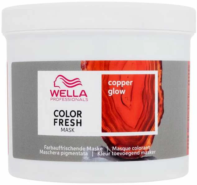 Kaukė plaukams suteikianti atspalvį Wella Color Fresh Mask Copper Glow 500 ml