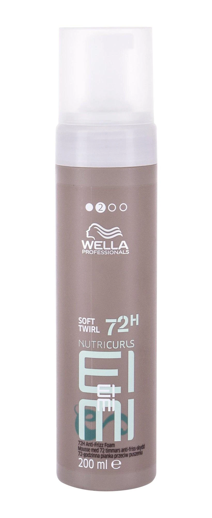 Plaukų putos garbanotiems plaukams Wella Eimi Nutricurls Soft Twirl 72H Putos 200ml