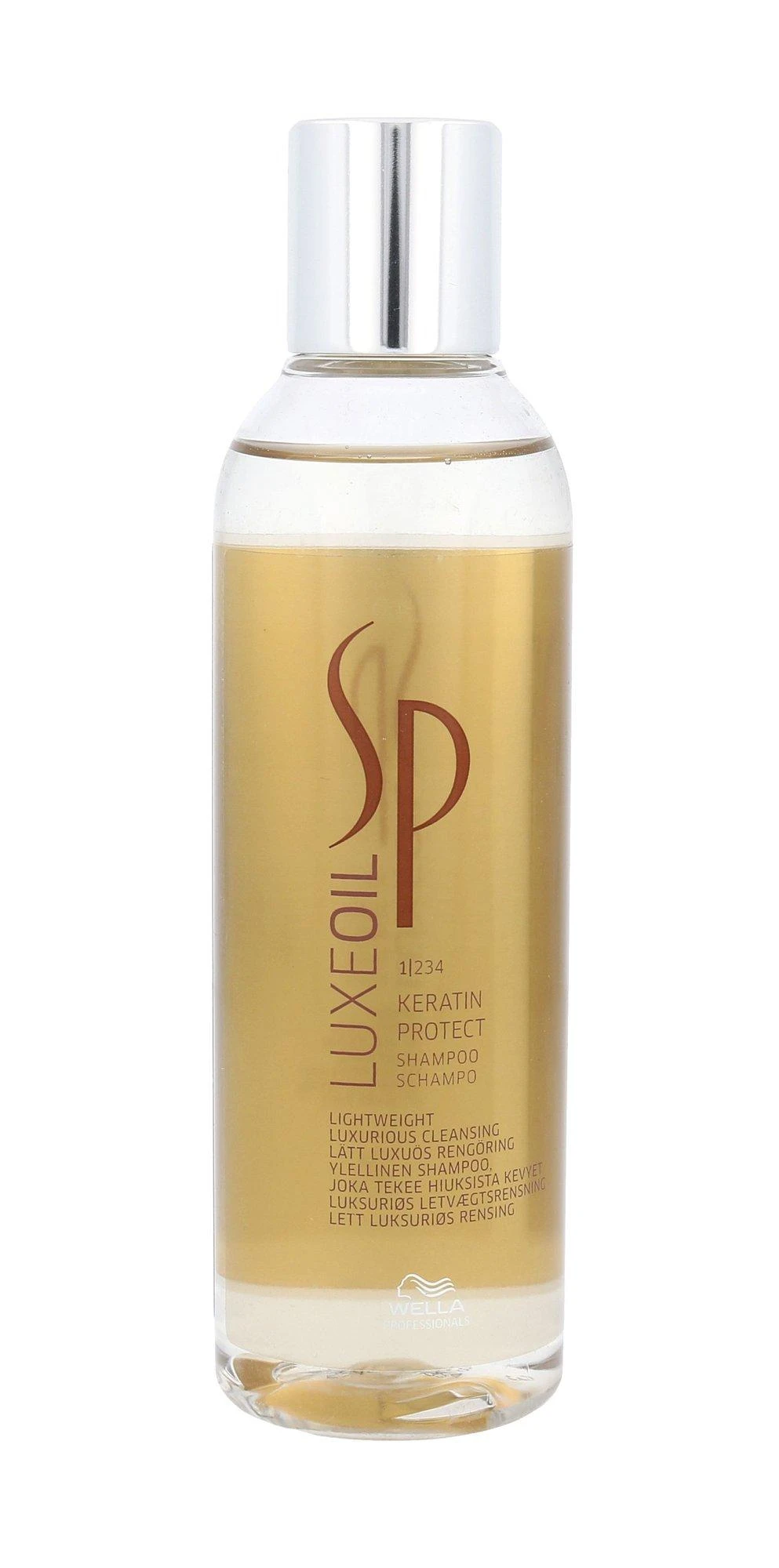Wella System Professional Šampūnas apsaugantis keratiną Wella SP Luxe Oil Keratin Protect Šampūnas 200 ml