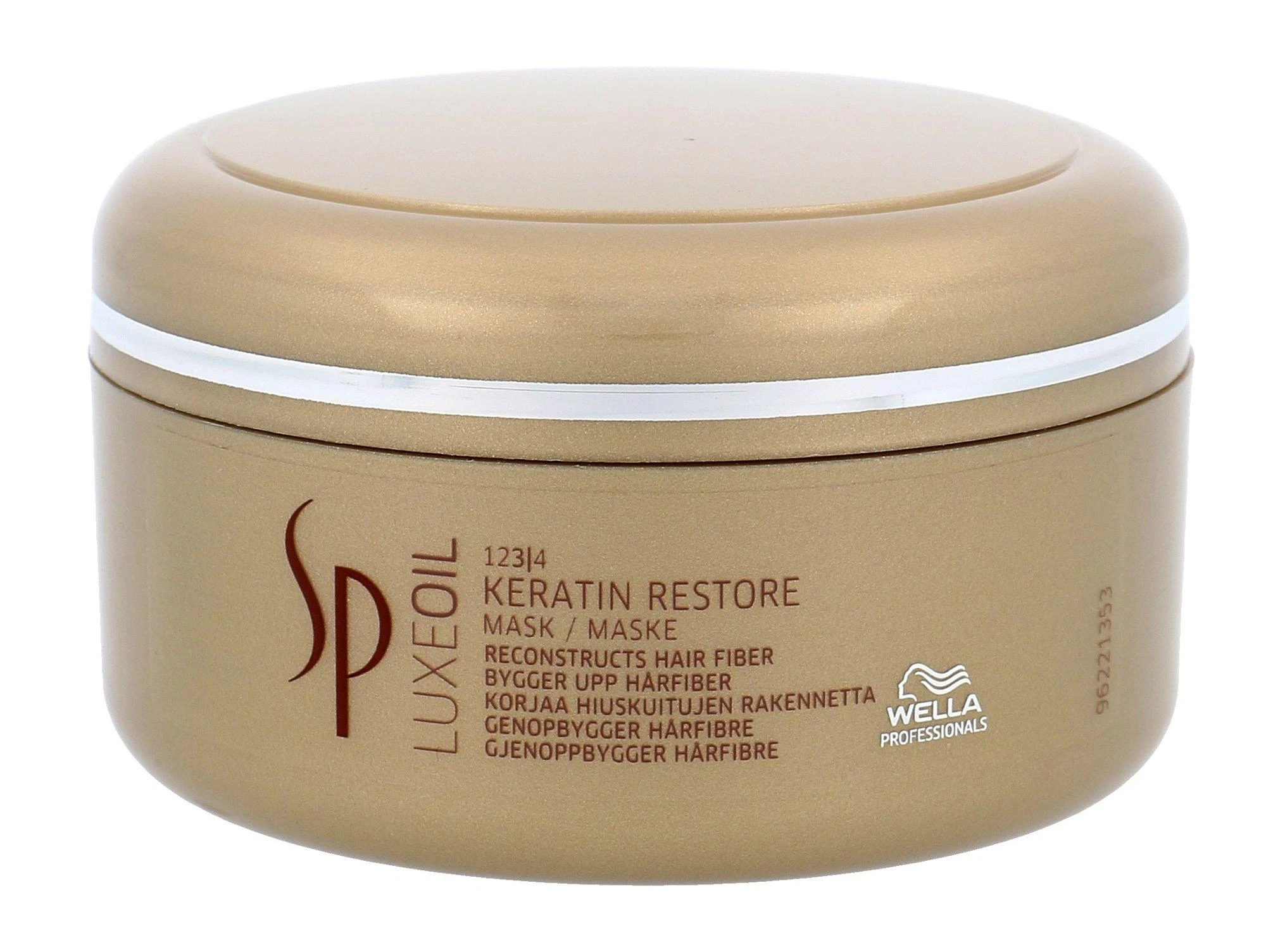 Wella Professionals SP Luxeoil Keratin Restore Kaukė plaukų kaukė moterims, 150 ml