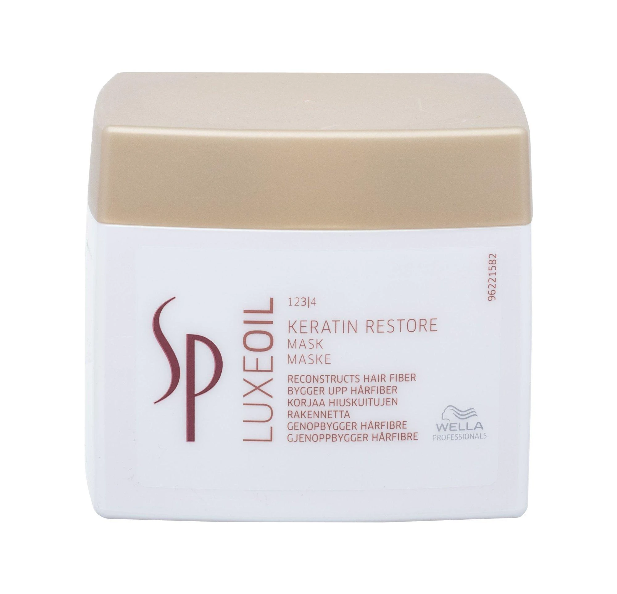 Wella System Professional Kaukė atstatanti keratiną Wella SP Luxe Oil Restore Mask 400ml