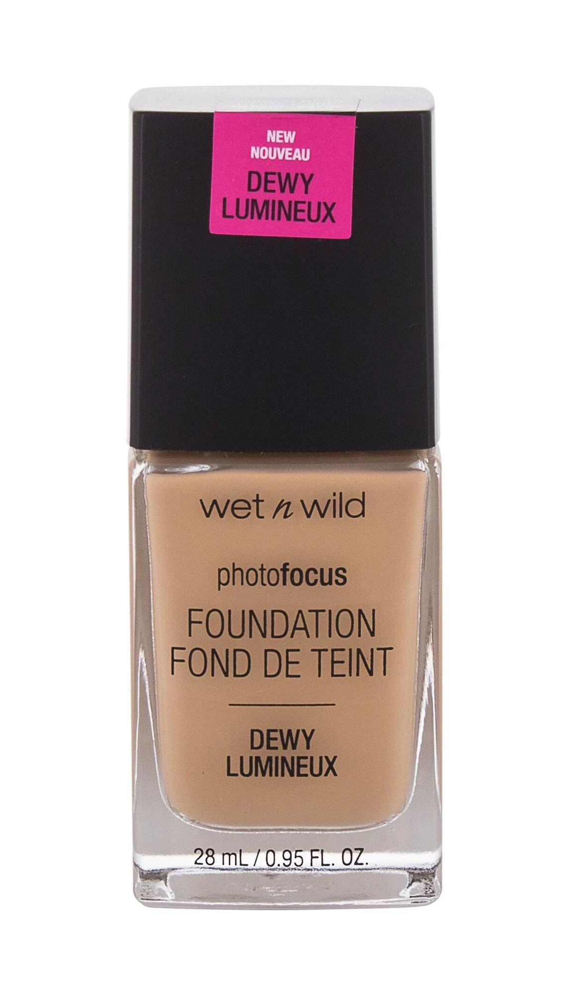 Wet N Wild Photo Focus Foundation Dewy Golden rusvai gelsvas Makiažo pagrindas 28ml