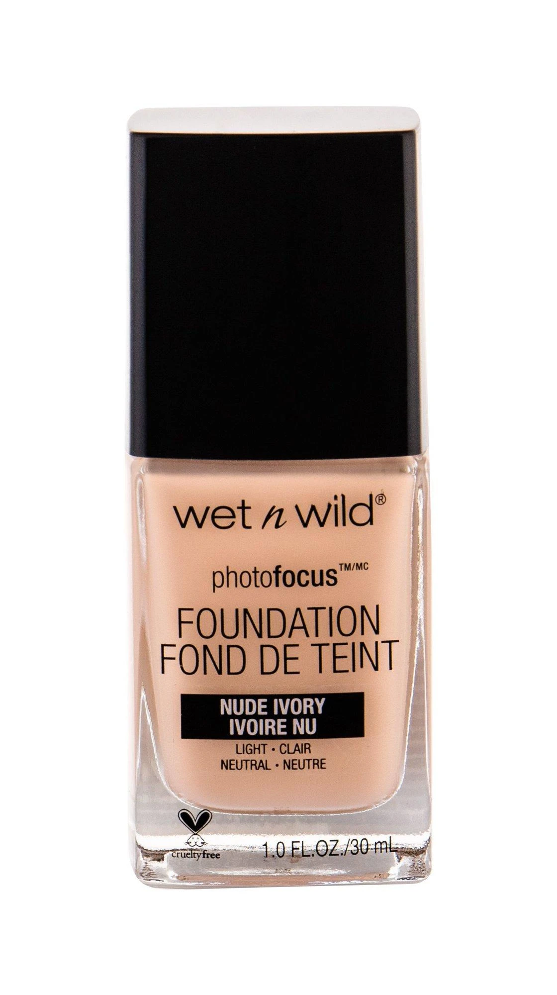 "Wet N Wild Photofocus" pagrindas "Nude Ivory