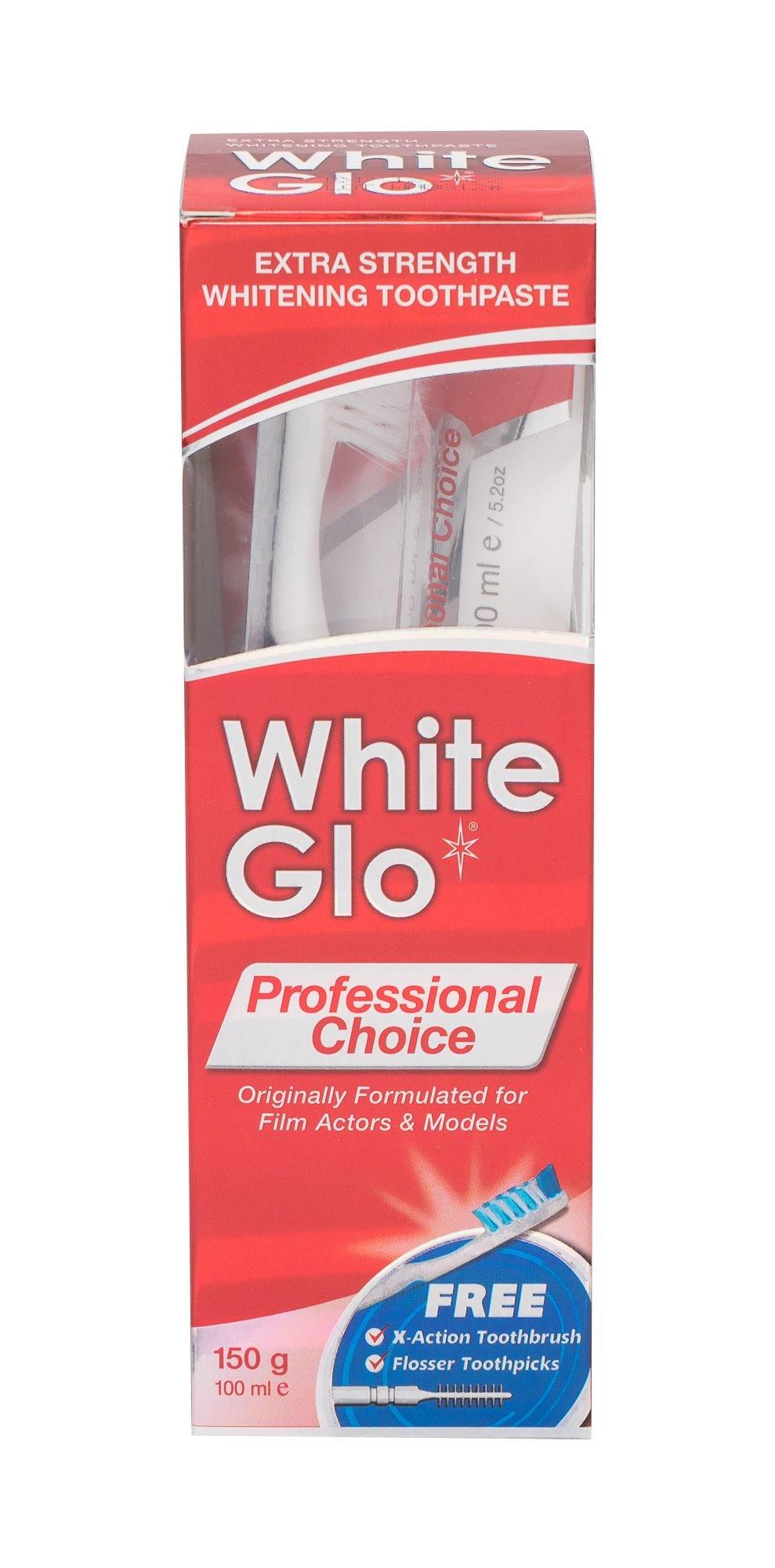 White Glo Baltas GLO PROFESSIONAL CHOICE dantų pasta, 150 g