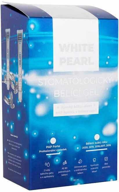 White Pearl VitalCare Balinimo sistema PAP Baltas Pearl 80 ml