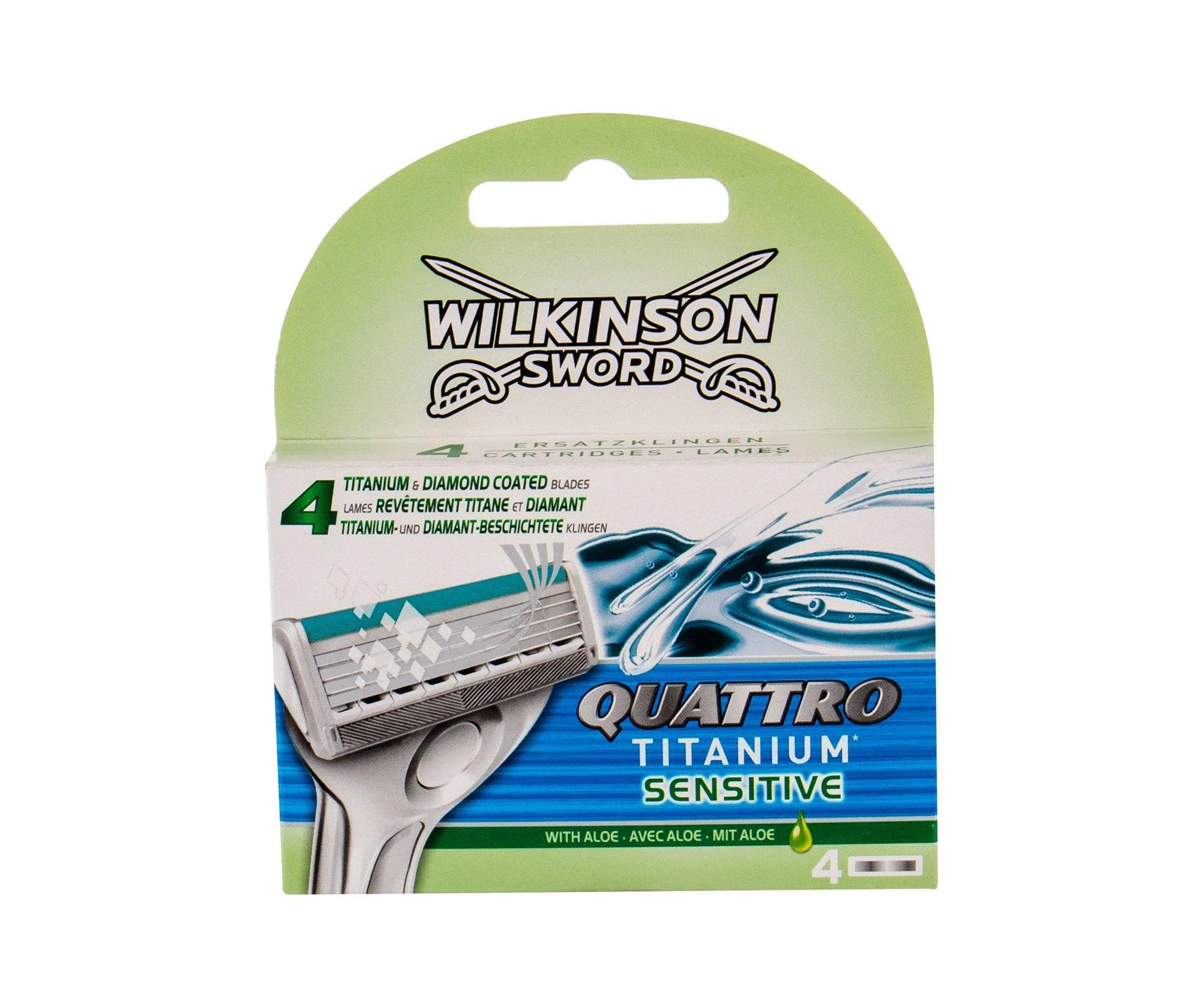 Wilkinson Sword Quattro pakaitinis peilis, 1 pak