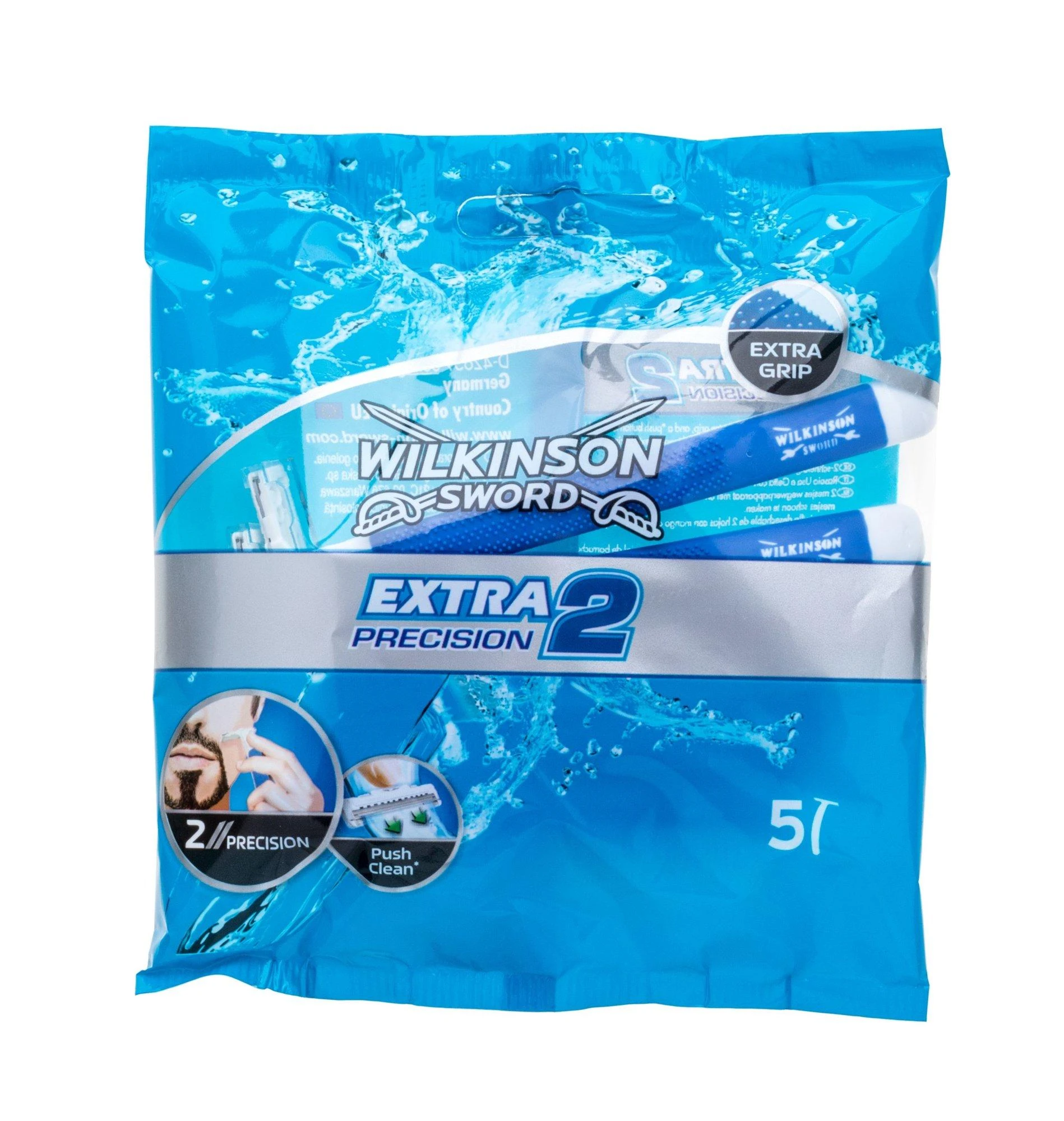 Wilkinson Sword "Wilkinson Extra2" vienkartinis skustuvas su 2 peiliukais 7 vienetai