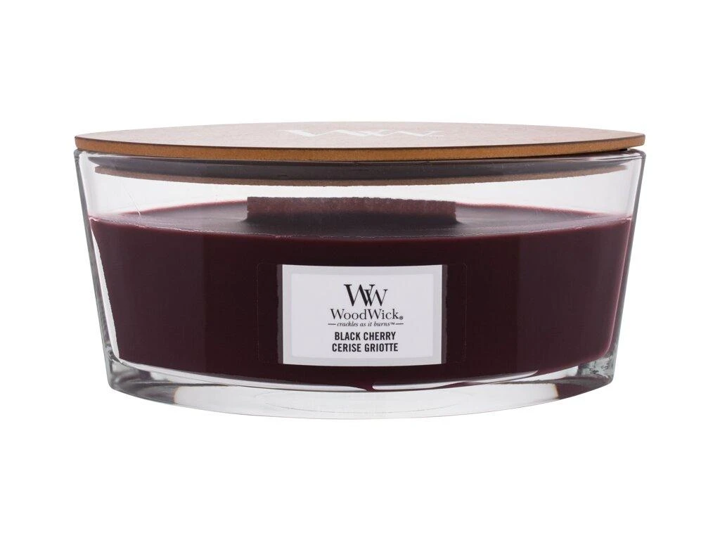 WoodWick Aromatinė žvakė (Black Cherry), 453,6 g