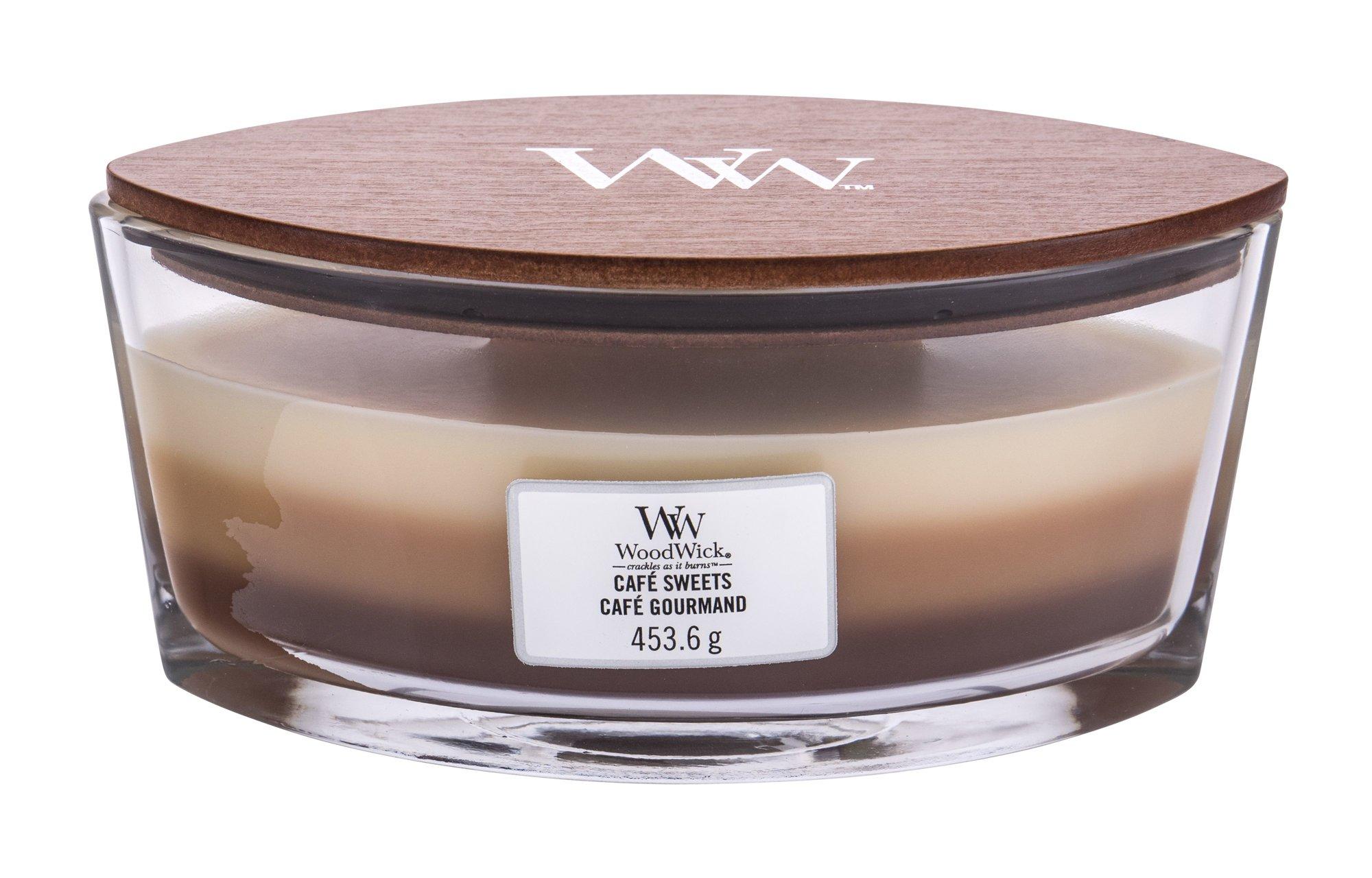 WoodWick Aromatinė žvakė (Cafe Sweets), 453,6 g