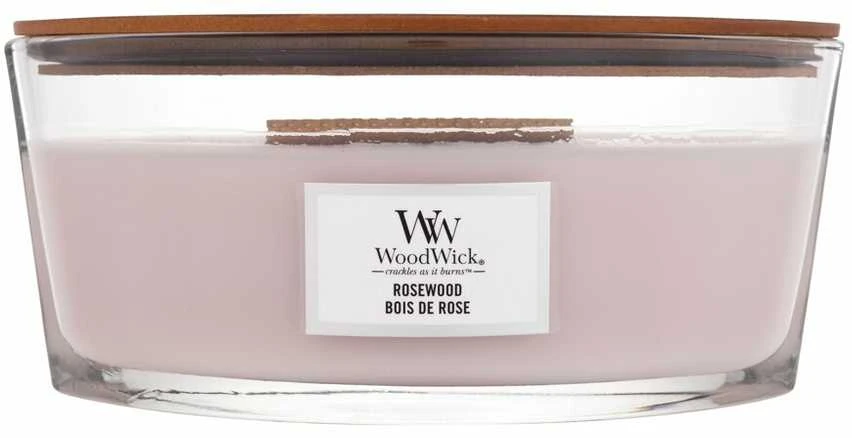 WoodWick Aromatinė žvakė (Rosewood), 453,6 g