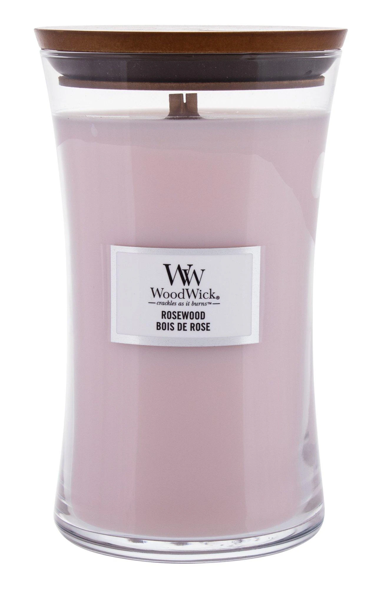 WoodWick Aromatinė žvakė (Rosewood), 609,5 g