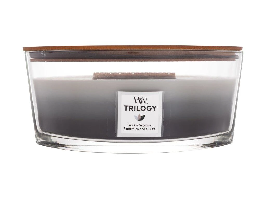 WoodWick Aromatinė žvakė (Warm Woods), 453,6 g