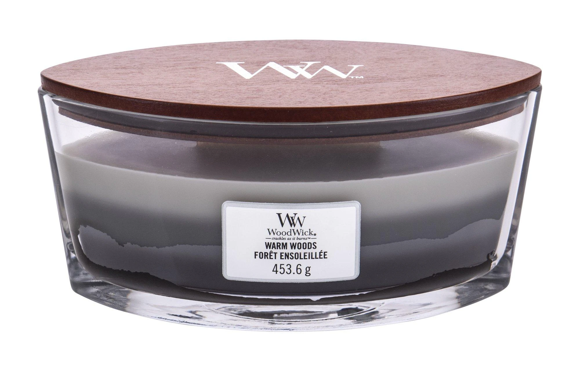 WoodWick Aromatinė žvakė (Warm Woods), 453,6 g