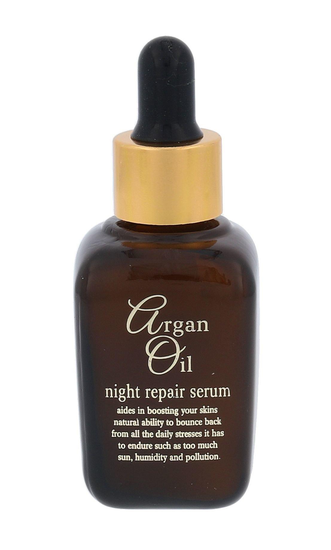 Xpel Argano Aliejus Skin Serumas naktinis atkuriamasis veido serumas, 30 ml