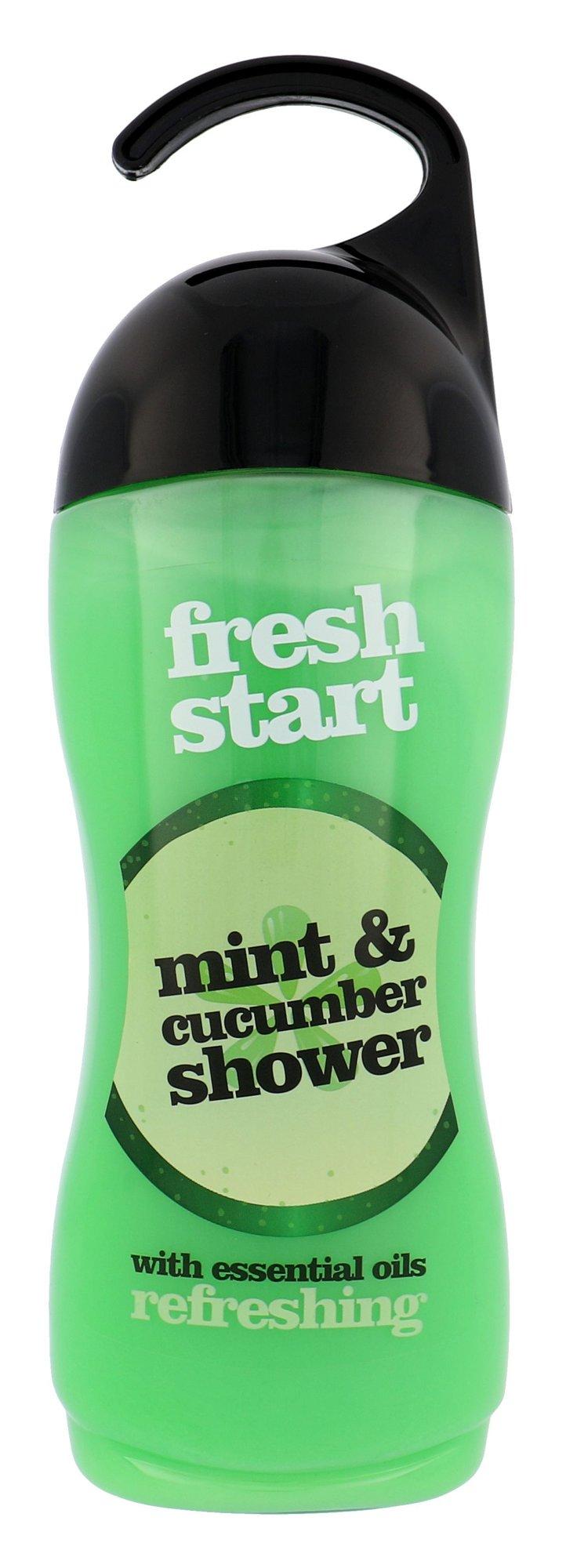 Xpel Fresh Start Mint & Cucumber Dušo želė moterims, 400 ml