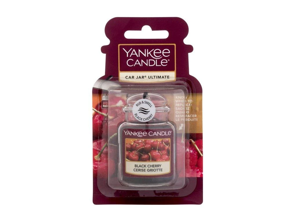 Yankee Candle Juodas Cherry Car Jar Ultimate 24 g