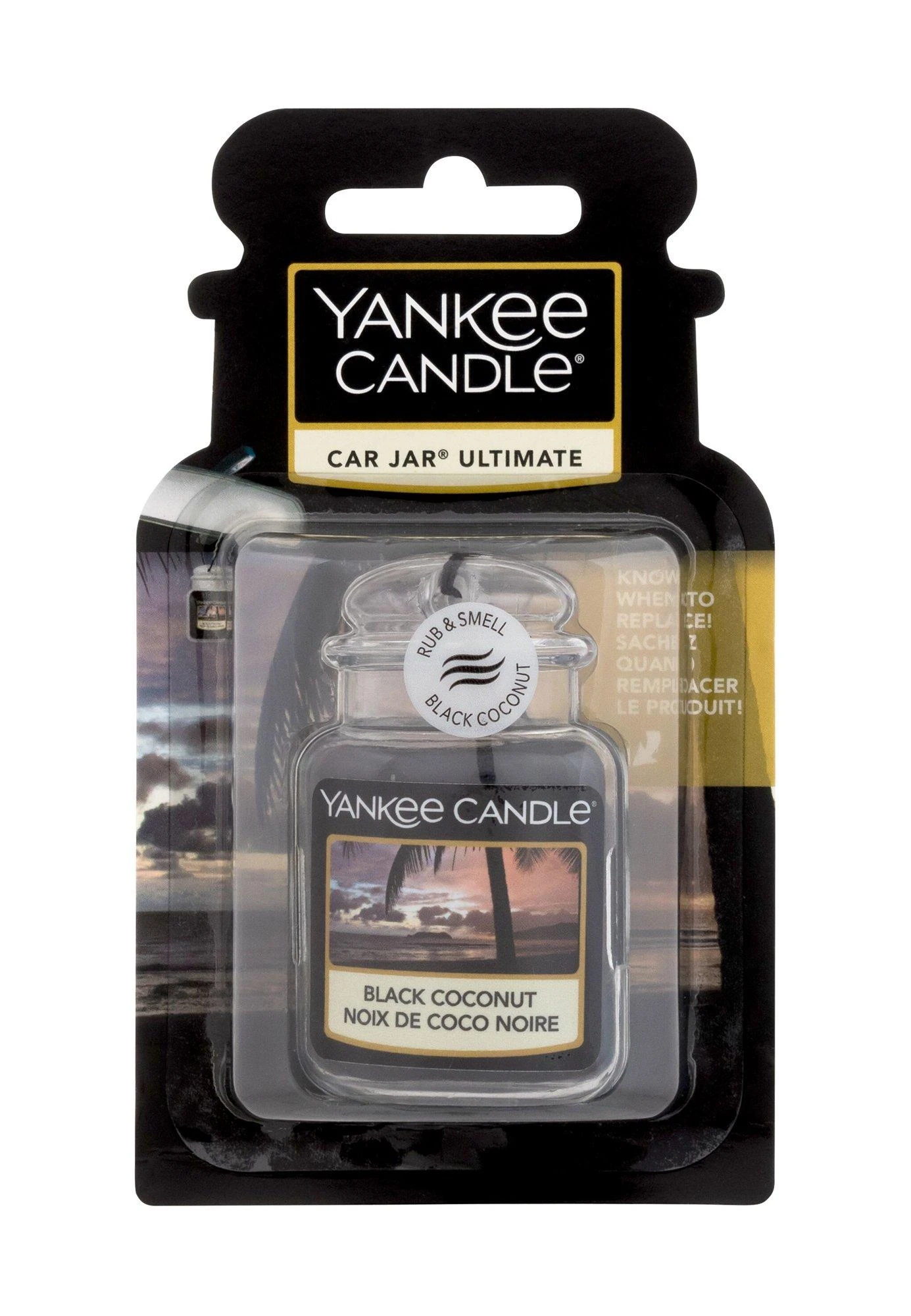 Yankee Candle Yankee Home Ultimate Juodas COCONUT YANKEE Car Air Freshener