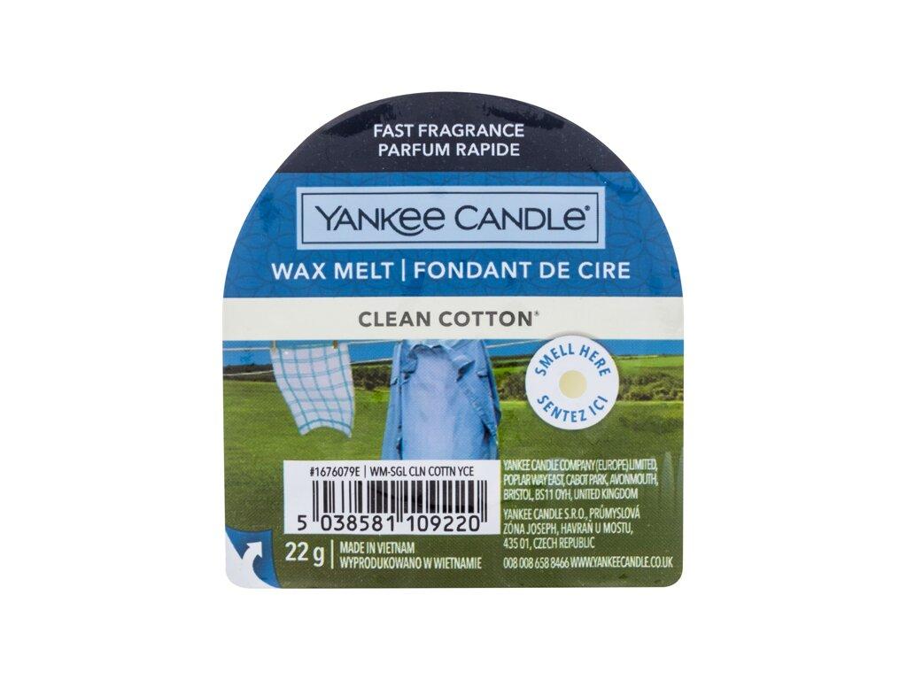 Yankee Candle „Yankee“ žvakė „Clean Cotton“ 22 g