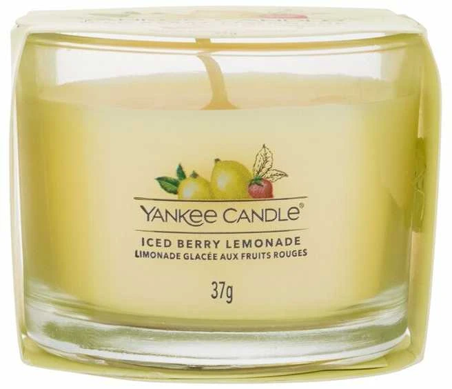 Yankee Candle Žvakė „Ledinė uogų limonado“ kvapioji žvakė, 37 g