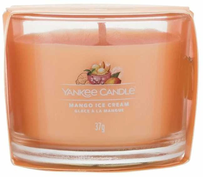 Yankee Candle mini žvakė – Mango Ice Kreminis