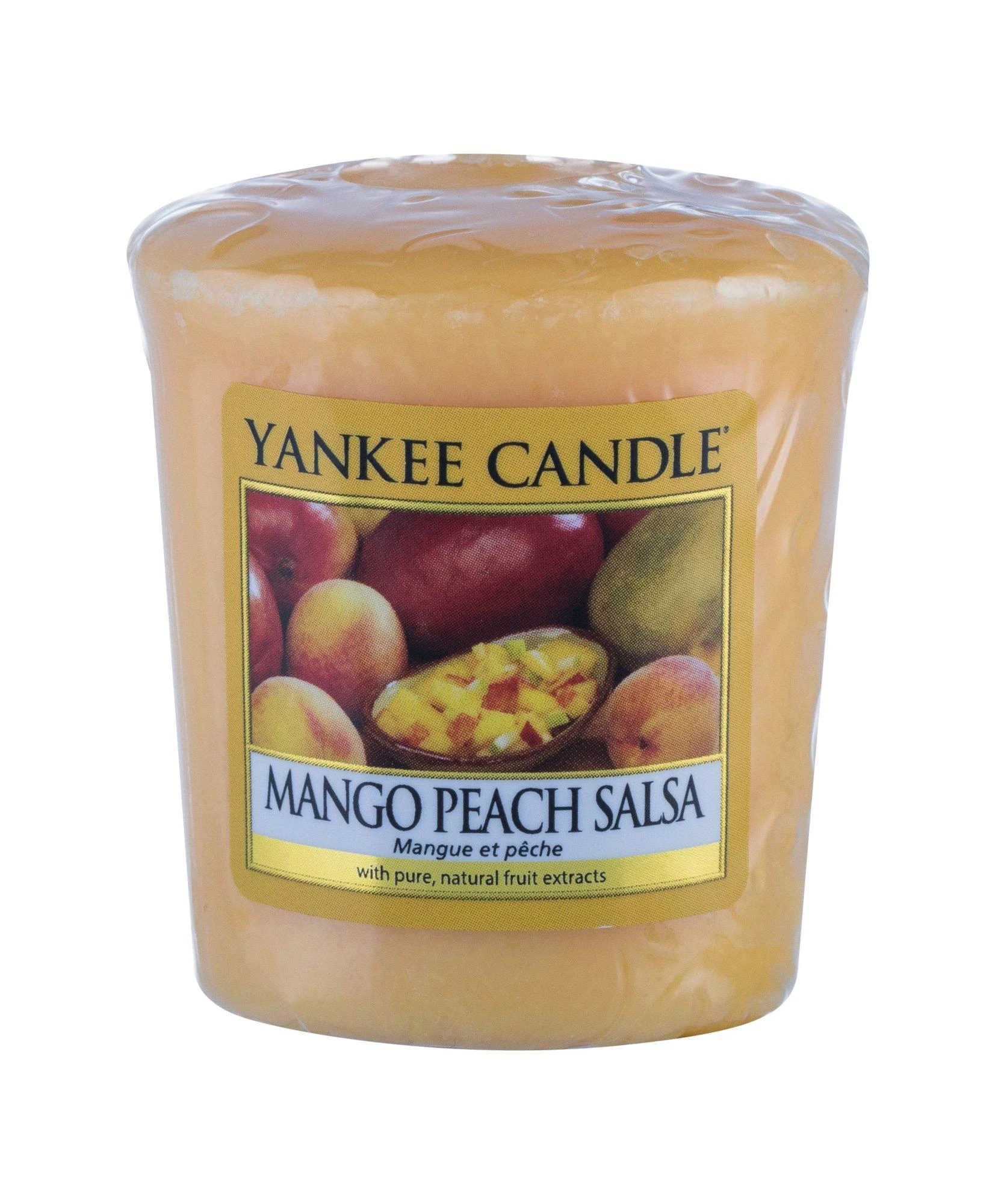 Yankee Candle Mango Peach Salsa Scented Candle kvapioji žvakė, 49 g