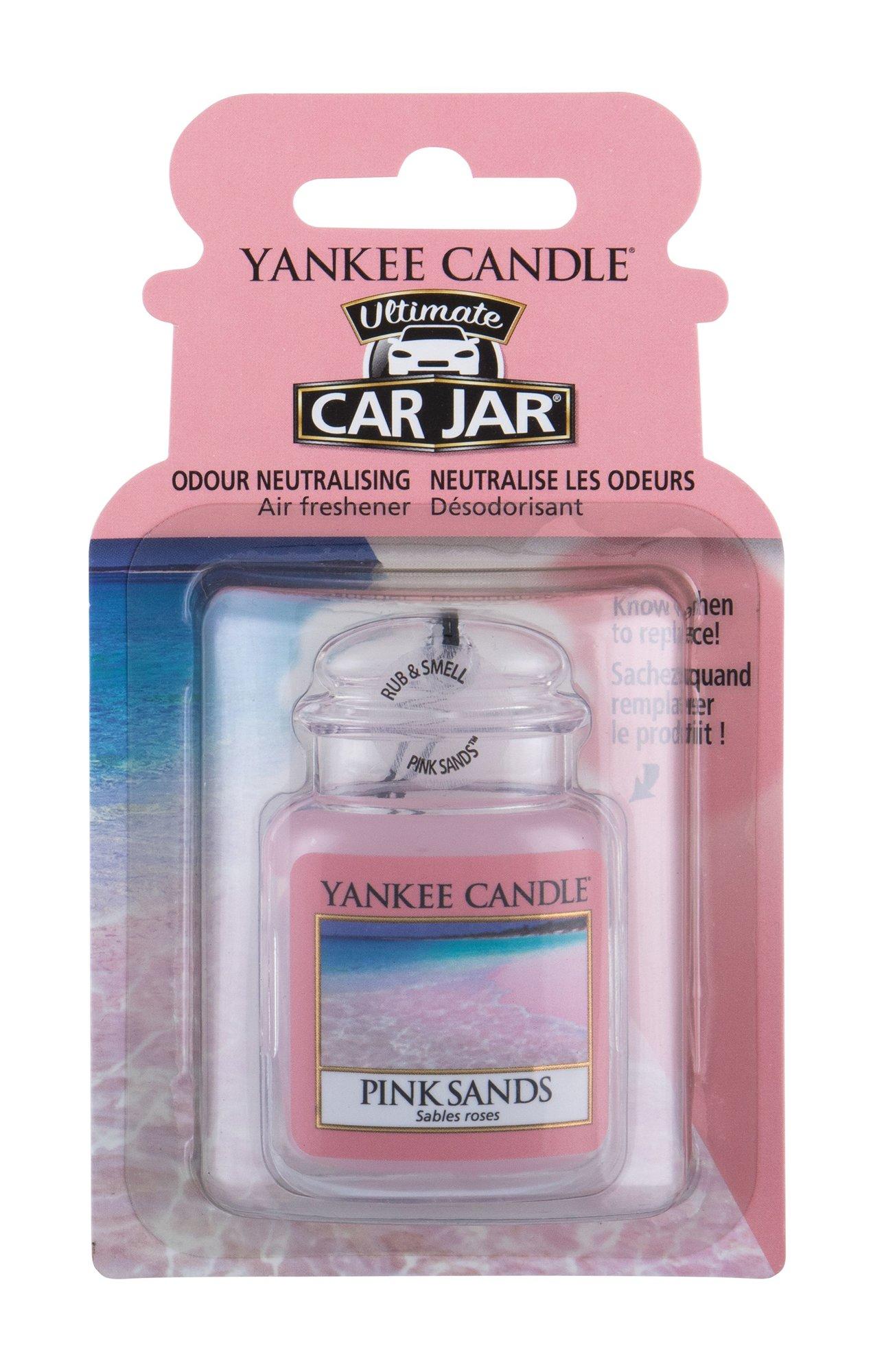 Yankee Candle Car Jar Ultimate Rožinė Sands
