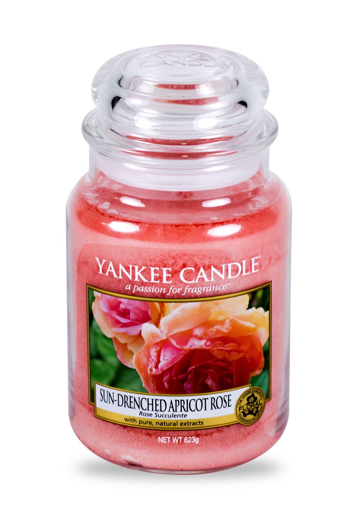 Yankee Candle Aromatinė didelė žvakė "Sun-Drenched Apricot Rose" 623 g