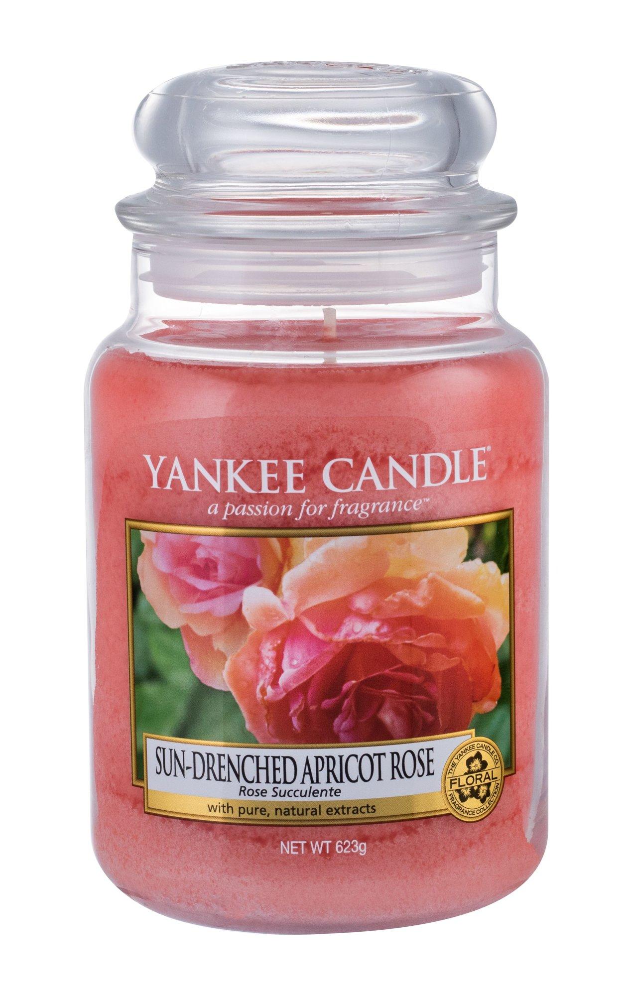 Yankee Candle Aromatinė didelė žvakė "Sun-Drenched Apricot Rose" 623 g