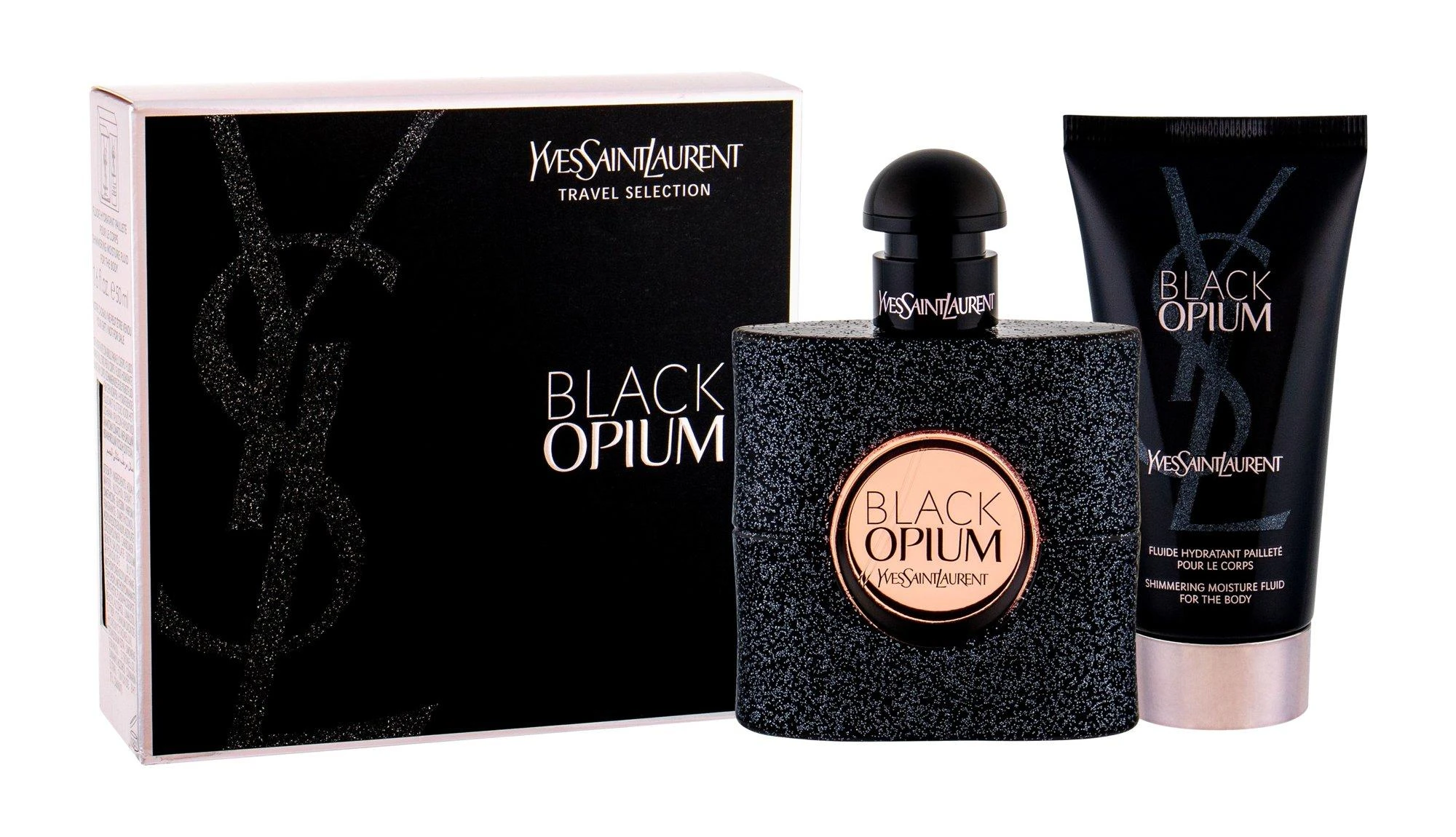 Yves Saint Laurent YSL Juodas Opium rinkinys moterims, 100 ml