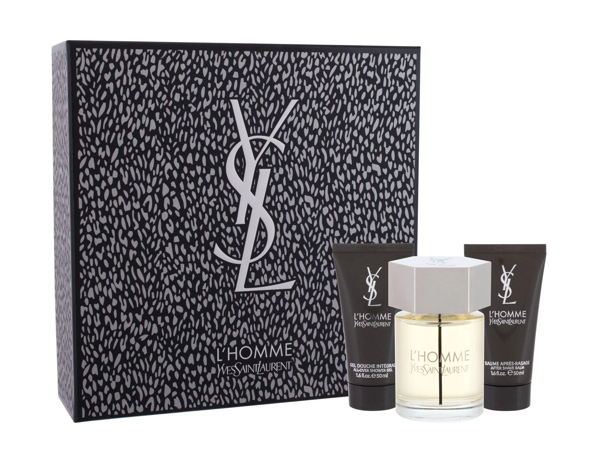Yves Saint Laurent L´Homme rinkinys vyrams (EDT, 100 ml + balzamas po skutimosi, 50 ml + dušo želė, 50 ml)