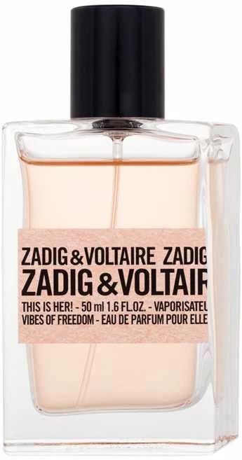 Zadig & Voltaire This is Her! Vibes of Freedom EDP parfumuotas vanduo moterims, 50 ml
