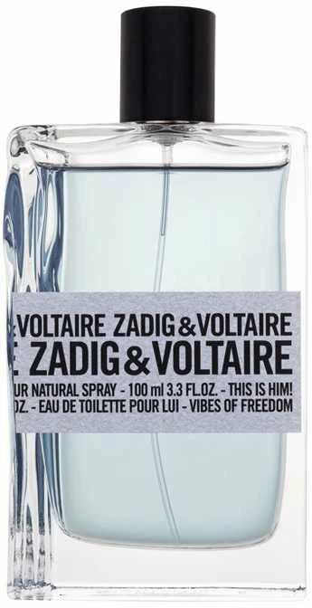 Zadig & Voltaire This is Him! Vibes of Freedom EDT tualetinis vanduo vyrams, 100 ml