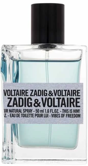 Zadig & Voltaire This is Him! Vibes of Freedom EDT tualetinis vanduo vyrams, 50 ml