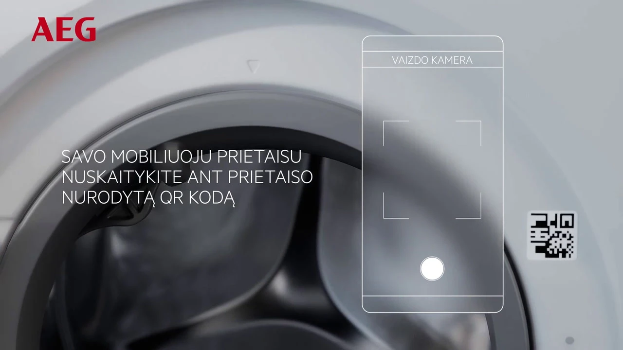 Skalbimo mašina AEG LFR85166SOE aprašymas - Prekės nuotrauka