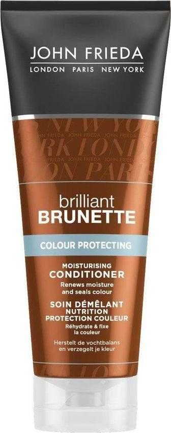 John Frieda Brilliant Brunette spalvą apsaugantis kondicionierius
