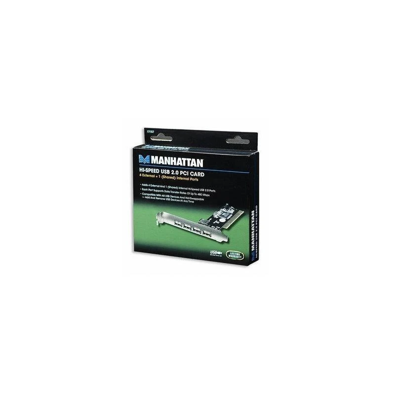Manhattan Hi-Speed USB PCI Card 4Xusb
