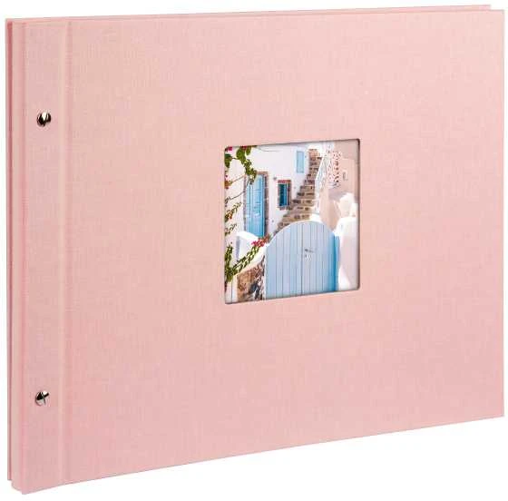Albumas GOLDBUCH 28822 Bella Vista rose, 39x31, 40psl, balti lapai | kampučiai/lipdukai |pažeista pakuotė