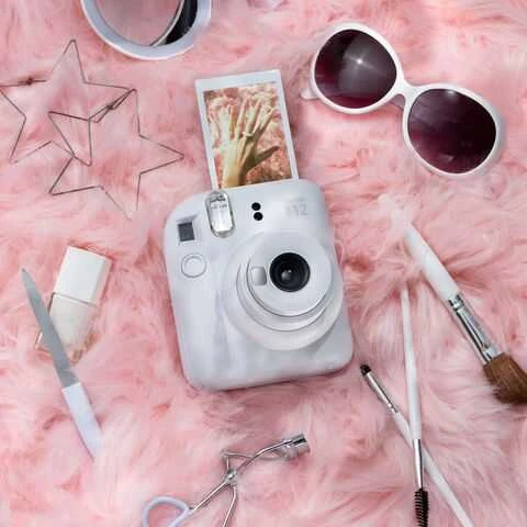 Fujifilm Momentinis fotoaparatas instax mini 12 CLAY Baltas