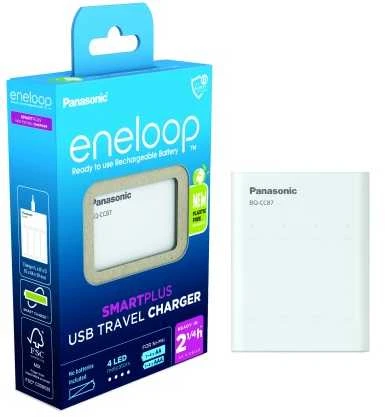 Kroviklis Panasonic ENELOOP BQ-CC87USB Powerbank, 2,25 val BOOM