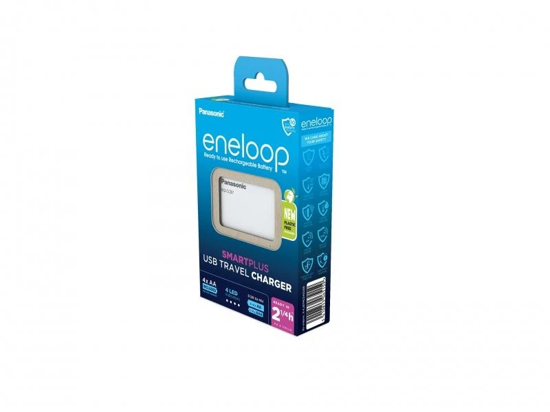 Įkroviklis Panasonic ENELOOP K-KJ87MCD40USB, 2,25 V; +(4xAA)